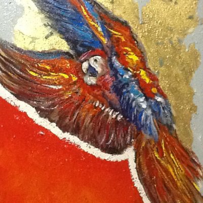 Adelio Bonacina - Voglia di libert&agrave; 50x70 acril su tela